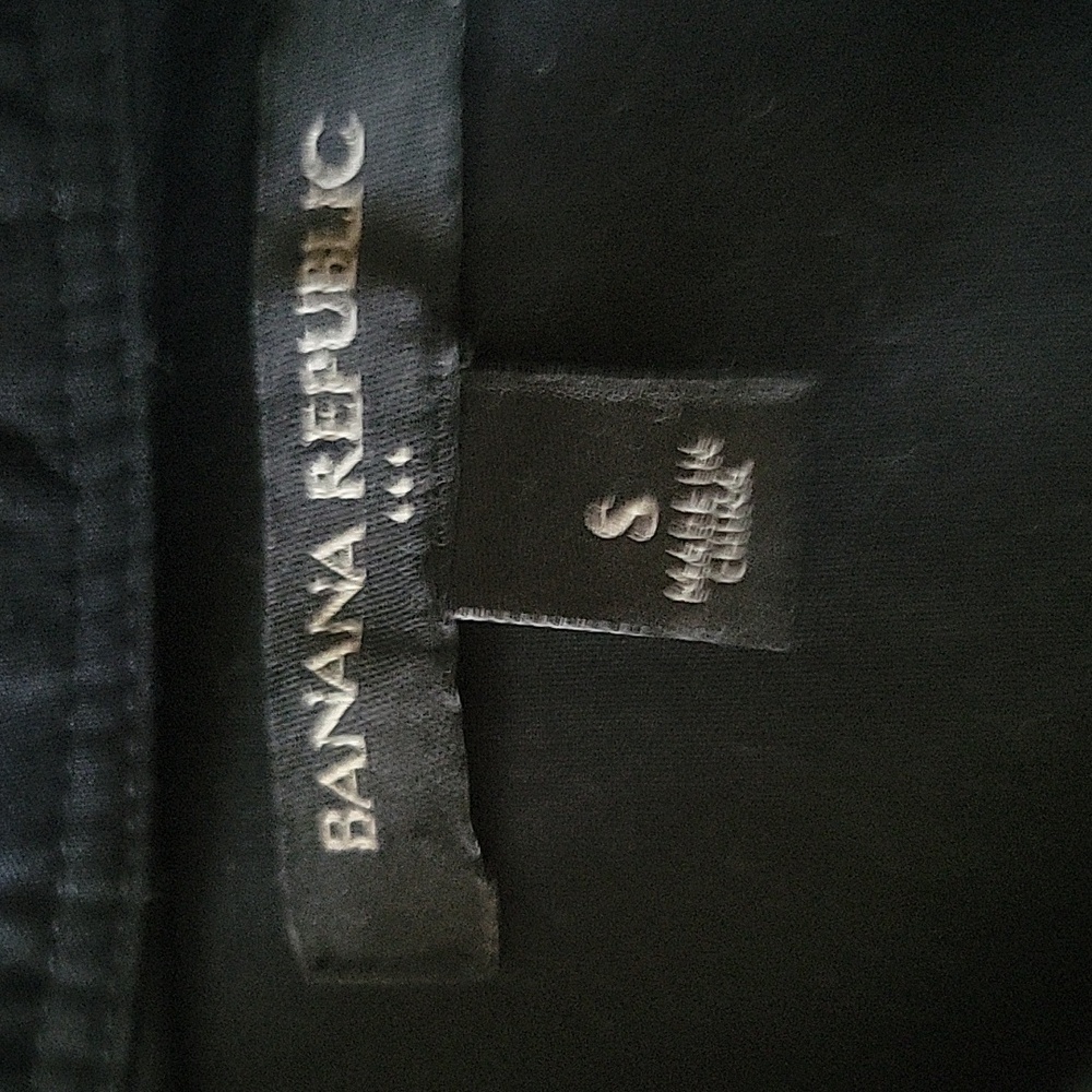 BANANA REPUBLIC  Black Shirt Dress - Picture 7 of 7